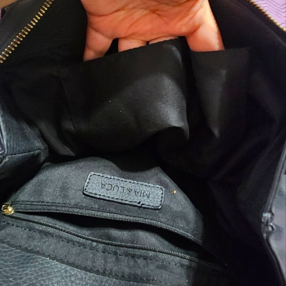 Faux Leather Backpack - Picture 8 of 9